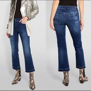 7 For All Mankind Cropped Boot Jeans